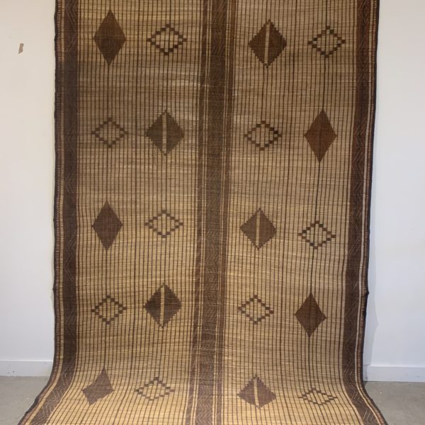 Vintage Tuareg Mat, 6'7" X 11'7"