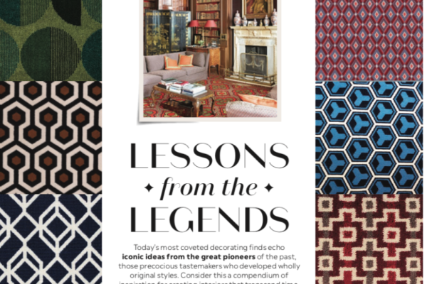 MARRAKECH DESIGNS IN VERANDA MAGAZINE - NOV DEC ISSUE 2020