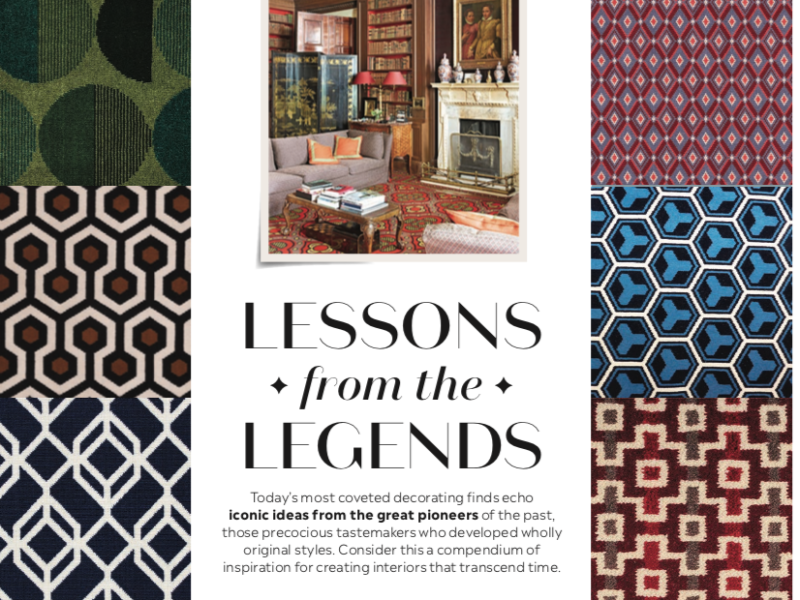 MARRAKECH DESIGNS IN VERANDA MAGAZINE - NOV DEC ISSUE 2020