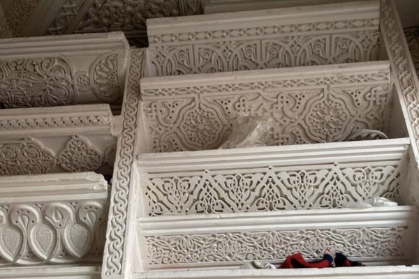 Moroccan Plaster Cast Panels ~ inspiration board